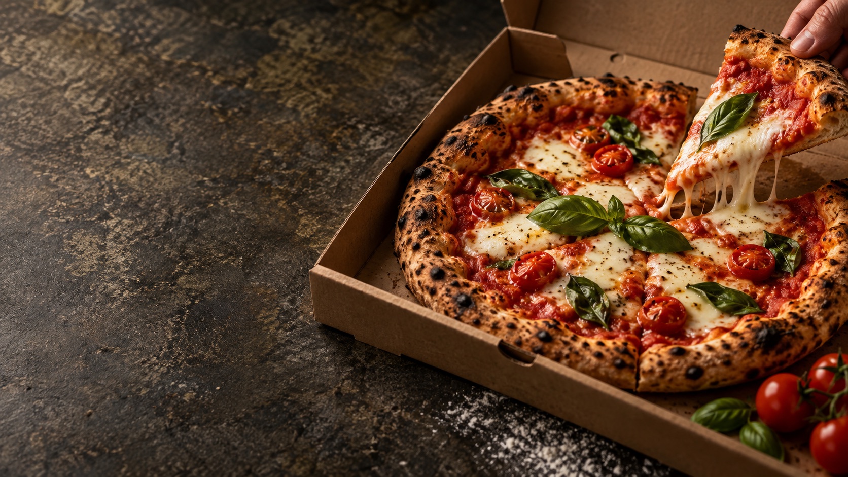 Preview of the Pizzeria Capriccio website in Vicenza